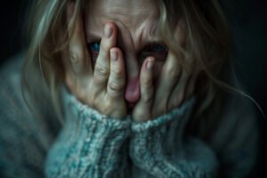 vontade de chorar o tempo todo